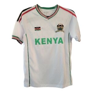 Official Vintage Kenya National Football Team Away Jersey- Harambee Stars-Size M